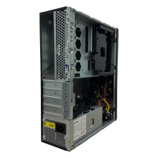 Корпус NoName SFF Black Type-C /БП/4хUSB3.0/CardReader/2xMic/Slim