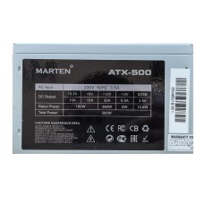 Блок питания Marten ATX-500 500W