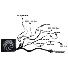Уц. Блок питания Marten ATX-750 80 PLUS GOLD Black, б/у