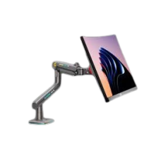 Крепление настольное NB F5 (black) w/RGB с газлифтом для дисплеев 32"-60", 9-20кг, VESA: 100, черное