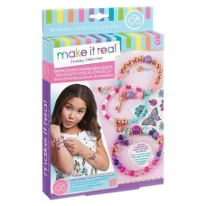 НАБОР ДЛЯ ТВОРЧЕСТВА MAKE IT REAL БРАСЛЕТЫ С БУСИНАМИ BEDAZZLED! CHARM BRACELETS - BLOOMING CREATIVI