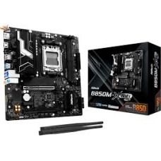 Материнская плата ASRock B850M-X WIFI R2.0 AM5 2xDDR5 4xSATA 2xM.2 Type-C HDMI DP WiFi6E mATX