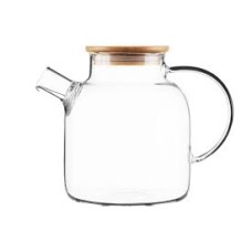 Заварник Ardesto Midori, 1500 мл, боросиликатное стекло, бамбук AR3015GB