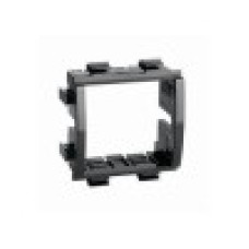 DKC F0000MB Каркас под 2 модуля "Brava", чёрный