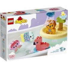 Конструктор LEGO DUPLO My First Приключения в ванной: плавучий остров для зверей