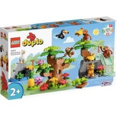 Конструктор LEGO DUPLO Town Дикие животные Южной Америки
