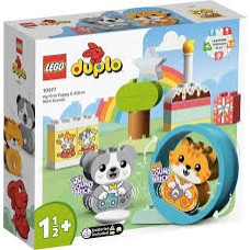 Конструктор LEGO DUPLO My First Мой первый щенок и котенок со звуками
