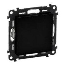 Заглушка с суппортом, Legrand, 754068 Valena Life, с лицевой панелью антрацит