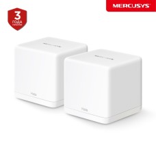 Домашняя Mesh Wi-Fi система GbE AX1500 Mercusys Halo H60X(2-pack) Wi-Fi 6