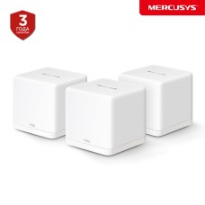 Домашняя Mesh Wi-Fi система GbE AX1500 Mercusys Halo H60X(3-pack) Wi-Fi 6