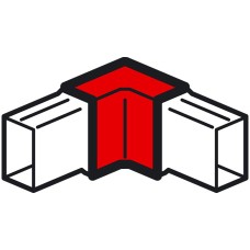 Legrand 638151 Внутренний угол 40x16 мм METRA