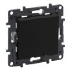 Legrand 863501 NLST Выкл. 1-клав. авт. Чёрный