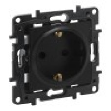 Legrand 863521 NLST Роз.2К+З 16А винт. Чёрный