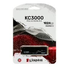 Kingston KC3000 1024GB SSD, M.2 2280, PCIe 4.0 NVMe, Read/Write 7000/6000MB/s, Random Read/Write: 900K/1000K IOPS