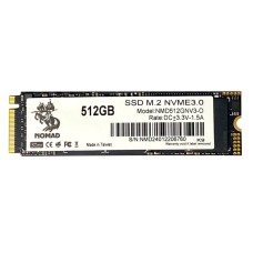 Твердотельный накопитель 512GB SSD NOMAD M.2 2280 PCIe3.0 NVMe R2840MB/s W1360MB/s NMD512GNV3-O