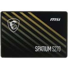 Твердотельный накопитель 240Gb SSD MSI SPATIUM S270 SATA III 2.5" R500Mb/s W450MB/s SPATIUM S270 SATA 2.5" 240GB