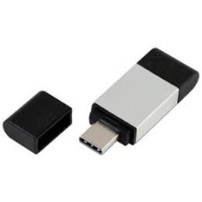 Флэш-накопитель Kingston 128Gb USB-C 3.2 Data Traveler 80 (Silver-Black)