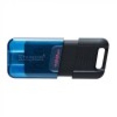 Флэш-накопитель Kingston 128Gb USB-C 3.2 Data Traveler 80M (Blue-Black)