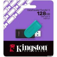 Флешка USB Kingston DTXS, 128GB, Черный flash 128GB DTXS USB 3.2, black