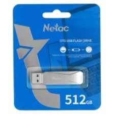 Флэш-накопитель Netac U782C USB3.0+TypeC Dual Flash Drive 512GB, up to 130MB/s