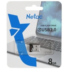 USB-накопитель, Netac, NT03UM81N-008G-20BK, 8GB, USB2.0 Черный