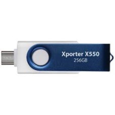 Флешка USB Patriot Xporter X550, PS256GX550AAD, 256GB, Черный flash USB 3.2/­Type-C, black