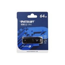 Флешка USB Patriot Xporter 3, PSF64GX3B3U, 64GB, Черный flash USB 3.2, black