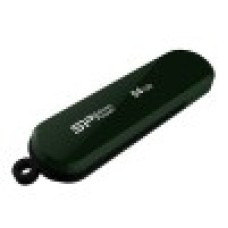 Флешка USB Silicon Power LuxMini 320, SP064GBUF2320V1N, 64GB, Зелёный flash USB 2.0, green