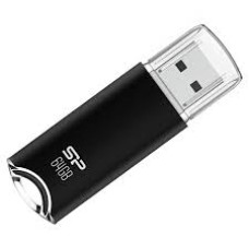 Флешка USB Silicon Power Helios H02,  SP064GBUF2H02V1K, 64GB, черный flash USB 2.0, black
