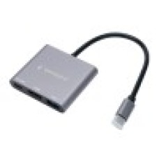 Концентратор USB Type-C, Gembird UHB-D2 Hub, USB 3.1, HDMI/­Type-C/­Type-A