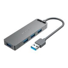 Хаб USB Vention CHLBD <4-Port USB 3.0 Hub With Power Supply 0.5M Gray Color box>