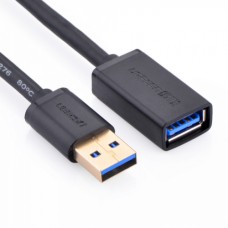 Кабель UGREEN US129 USB 3.0 Extension Male Cable 3m (Black), 30127