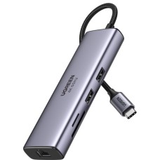 Hub UGREEN CM512 USB-C Multifunction Adapter with Ethernet Interface 60515
