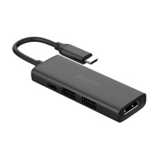 Адаптер A4tech DST-40C <100W, 1 x USB-C PD, 1 x USB 3.0, 1 x USB 2.0, x 4K HDMI@30Hz>