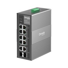 Коммутатор индустриальный PoE+ Smart GbE 10-портовый Tp-Link IES210GPP