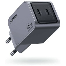 Зарядно устройство UGREEN X707 35008 Nexode Pro 45W/ 2*USB-C/ Fast Charger EU
