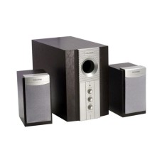 Акустическая система, Microlab, M890BT, 2.1, 64Вт (5W*2 + 12W*2 + 30W), Выход 2RCA, FM радио, SD, USB, Bluetooth 5.3, Коричневый