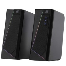 Акустическая система 2E PCS233 RGB, 2.0, USB, Black