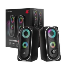 Акустическая система 2E PCS234 RGB, 2.0, USB, Black