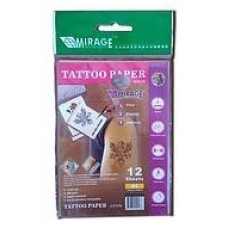 Mirage Brand UP7270-A6-12 <Трансферная бумага для печати, Формат А6, 12 листов, плотность 106 г/м2>