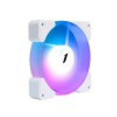Кулер для компьютерного корпуса, 1STPLAYER, CC7-WK-1IN1, CC7-WK-1IN1, 1*120 мм, 600-1800 об/мин, 47.65CFM, 51,2dBA, 4 pin PWM + 3 pin ARGB, 12012025мм, Белый