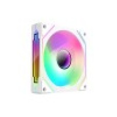 Кулер для компьютерного корпуса, Huntkey, GS120 Fantasy White, 120мм ARGB, 800-1800±10%об.мин, 44,2 CFM, <33,8dB(A), 3pin+4pin, Габариты 120х120х25мм, Белый