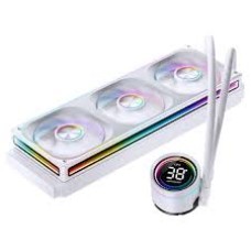 Кулер с водяным охлаждением, Jonsbo, TH-360 White, TH-360 White, intel 1151/1200/1700/1851 и amd AM4/AM5, TDP 305W, 3*120 мм, 700-2400 об/мин, 21.46-62.40CFM, 21.3-37.3dBA, Белый
