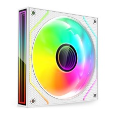 Вентилятор для корпуса Wintek 1236-W-12 ARGB, 12 см, 3 pin ARGB + 4 pin PWM, White