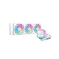 Кулер с водяным охлаждением, Deepcool, LP360 WH R-LP360-WHMSMC-G-1, Intel 1851/1700/1200/115х и AMD AM5/AM4/, TDP 300W, 3*120мм FD12 ARGB, 600-2400 RPM±10%, 72,04CFM, 38,71 dB(A), Белый