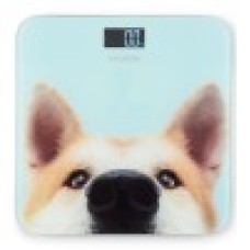 Весы напольные электронные Hyundai H-BS03680 макс.180кг голубой