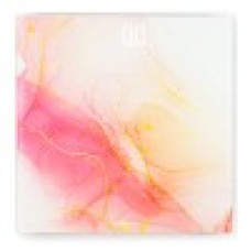 Весы напольные электронные Hyundai H-BS03951 макс.180кг розовый/­белый