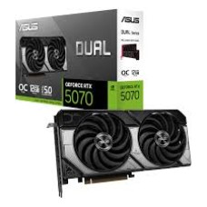Видеокарта ASUS GeForce DUAL-RTX5070-O12G 12GB GDDR7 192-bit 1xHDMI 3xDP DUAL-RTX5070-O12G