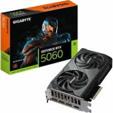 Видеокарта GIGABYTE GeForce RTX 5060 WINDFORCE 8G, 8Gb/128bit, 1хHDMI+3xDP, PCIe5.0