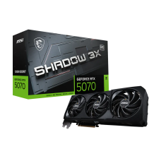 Видеокарта MSI GeForce RTX 5070 12G SHADOW 3X, 12Gb GDDR7 192-bit 1xHDMI 3xDP G5070-12S3